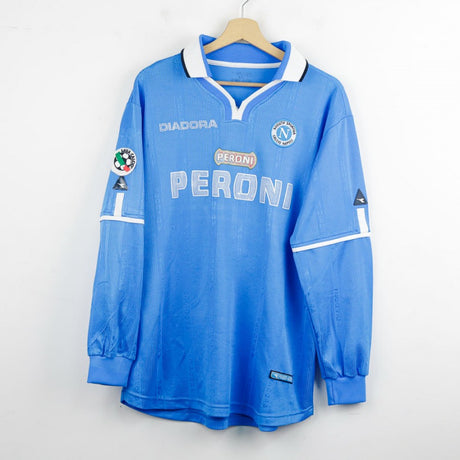 Maglia Home Napoli Diadora Moriero n7 2001/2002 by DIADORA - Home (2)