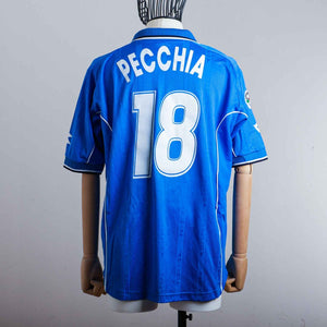 MAGLIA HOME NAPOLI DIADORA PECCHIA 18 2000/2001 by DIADORA - Home