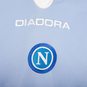 maglia home napoli lavezzi 7 autografata 2007/2008  by DIADORA - Home (4)