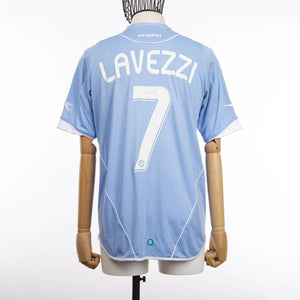 maglia home napoli lavezzi 7 autografata 2007/2008  by DIADORA - Home