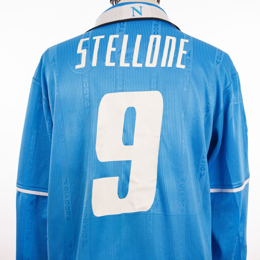 maglia home napoli ml stellone n9 2001/2002 by DIADORA - Home (5)