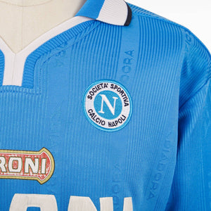 maglia home napoli ml stellone n9 2001/2002 by DIADORA - Home (9)
