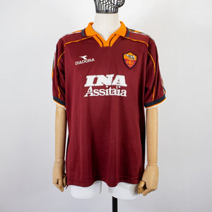 MAGLIA HOME ROMA DIADORA 1998/1999 DELVECCHIO 24 by DIADORA - Le 7 sorelle (2)