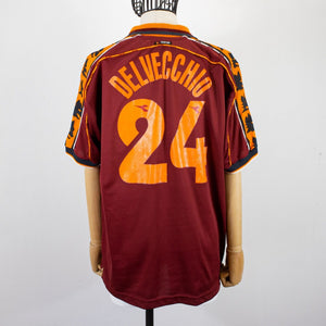 MAGLIA HOME ROMA DIADORA 1998/1999 DELVECCHIO 24 by DIADORA - Le 7 sorelle