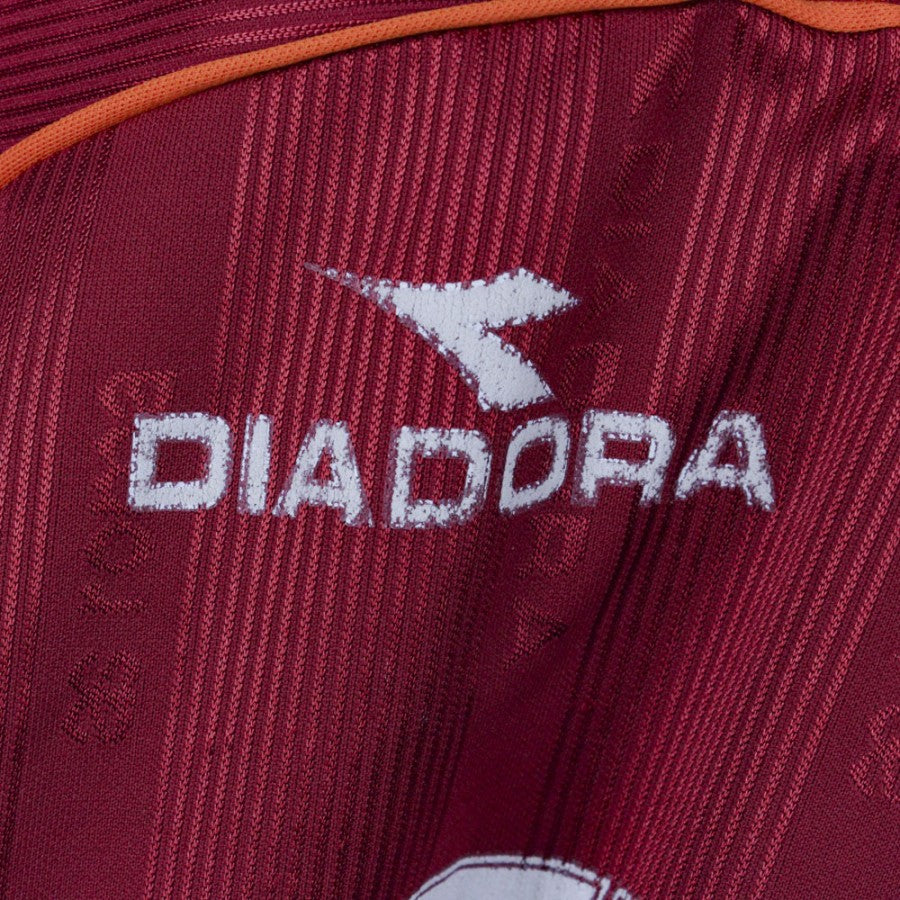 Maillot AS Roma Diadora 1999/00 – Totti, Taille XL, Domicile Rouge, Occasion