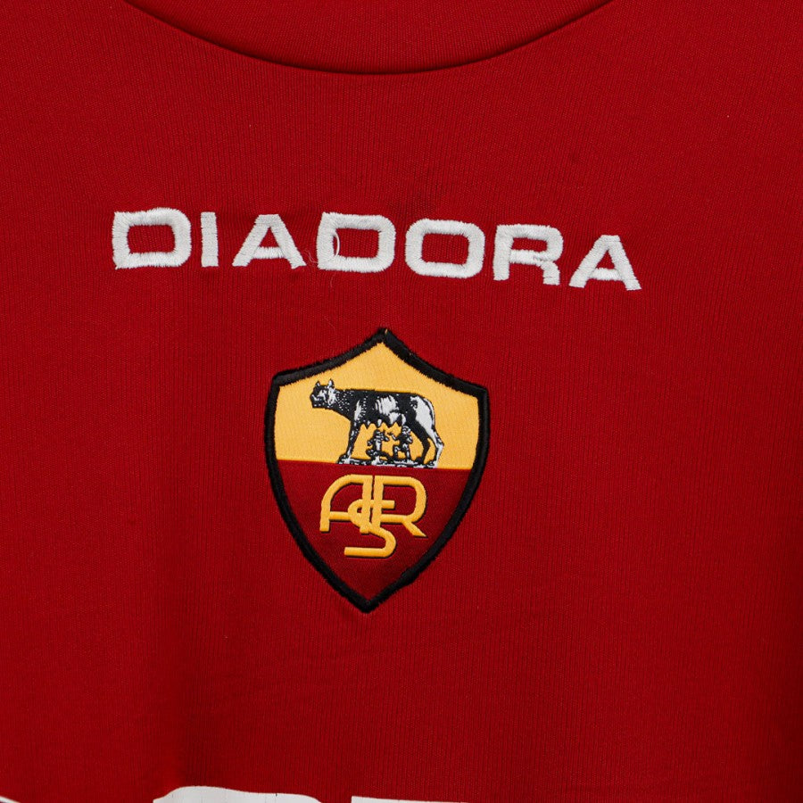 Maglia Home Roma Diadora Cassano 18 2004/2005  by DIADORA - Home (9)