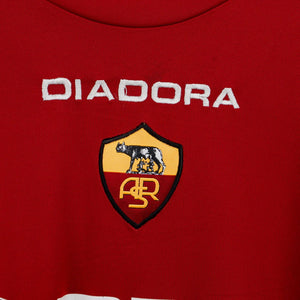 Maglia Home Roma Diadora Cassano 18 2004/2005  by DIADORA - Home (9)