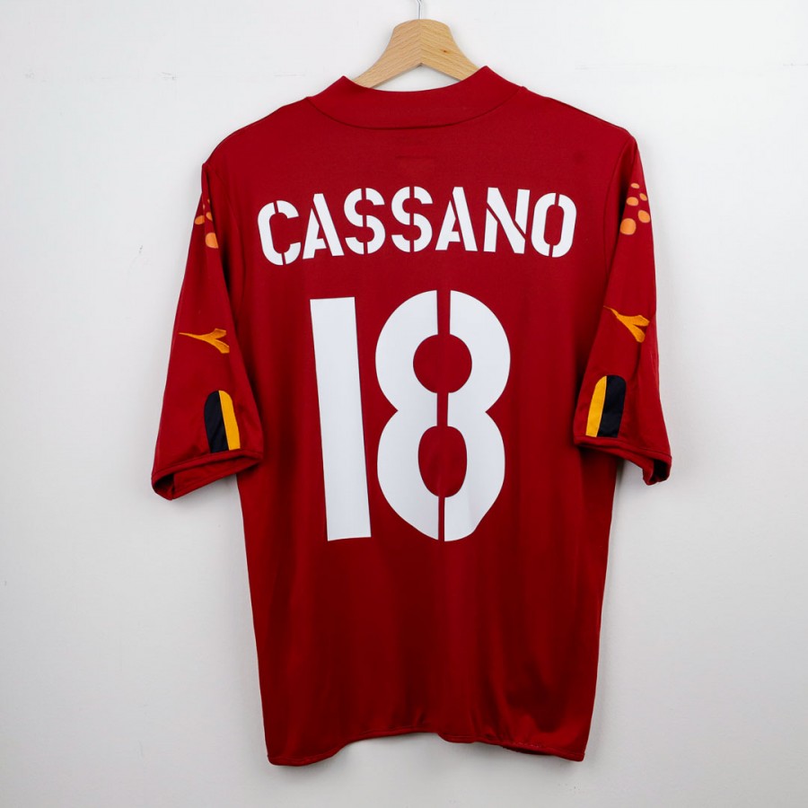 Maglia Home Roma Diadora Cassano 18 2004/2005  by DIADORA - Home