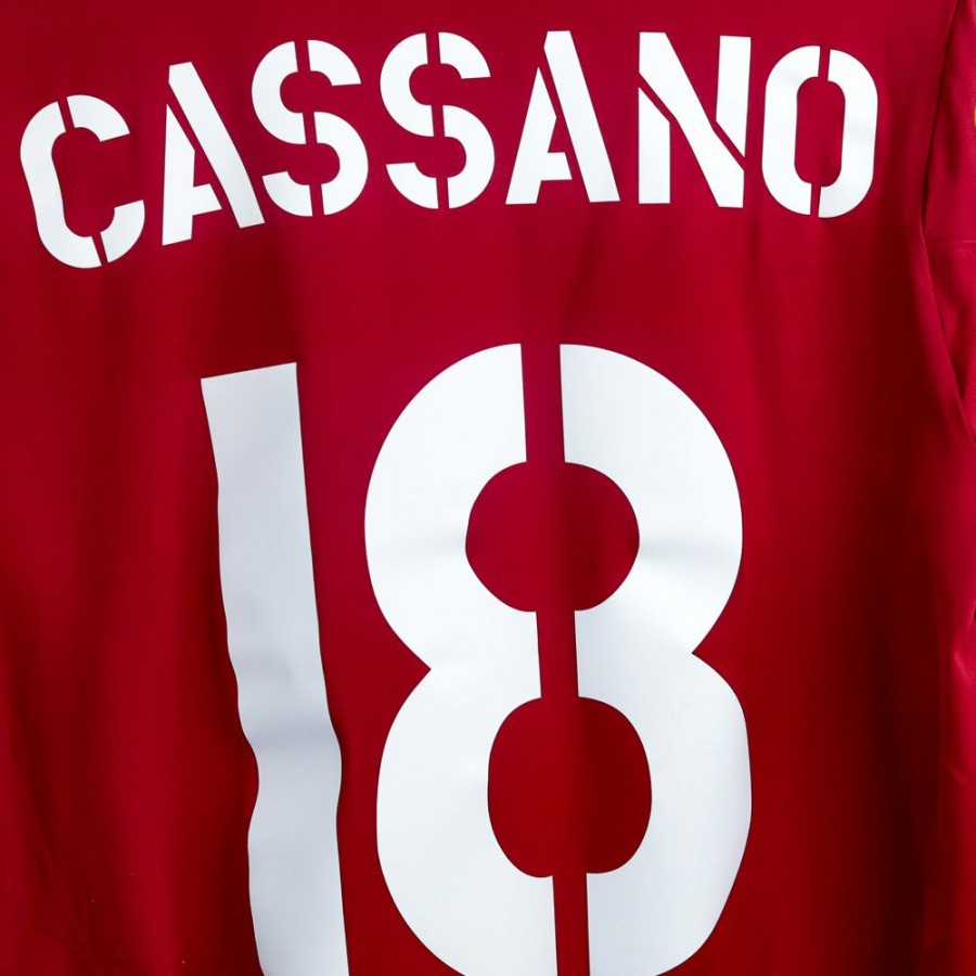 Maglia Home Roma Diadora Cassano 18 2004/2005  by DIADORA - Home (7)