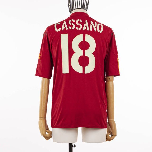 Maglia Home Roma Diadora Cassano 18 2004/2005 by DIADORA - Home