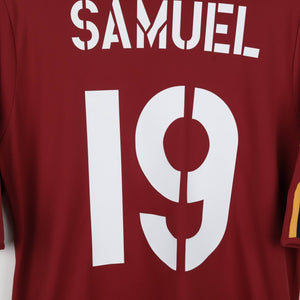 Maglia Home Roma Diadora Samuel 19 2004/2005  by DIADORA - Home (2)