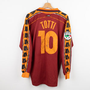 maglia home roma diadora totti 10 1998/1999 autografata by DIADORA - Home