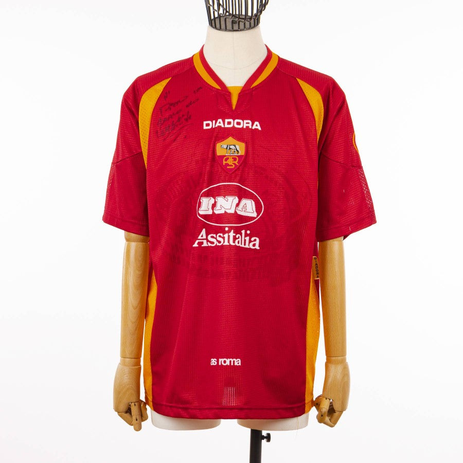 Maglia home Roma Diadora Vagner 13 1997/1998 by DIADORA - Home (2)