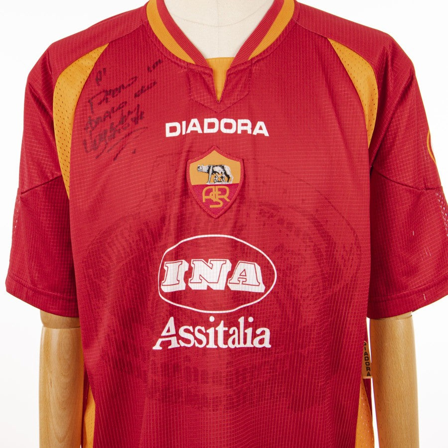 Maglia home Roma Diadora Vagner 13 1997/1998 by DIADORA - Home (8)