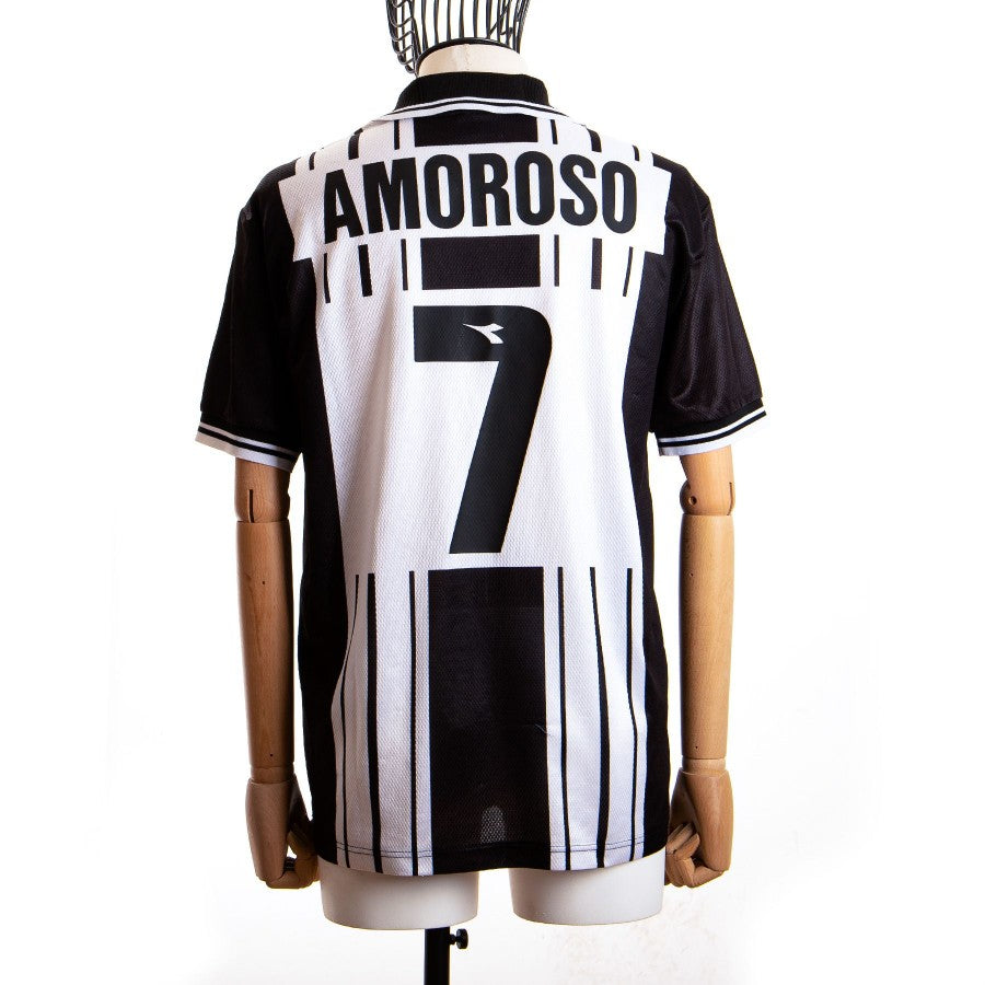maglia home udinese amoroso 7 1998/1999 by DIADORA - Home
