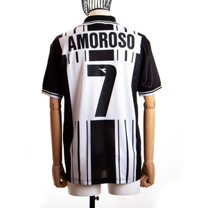 maglia home udinese amoroso 7 1998/1999 by DIADORA - Home