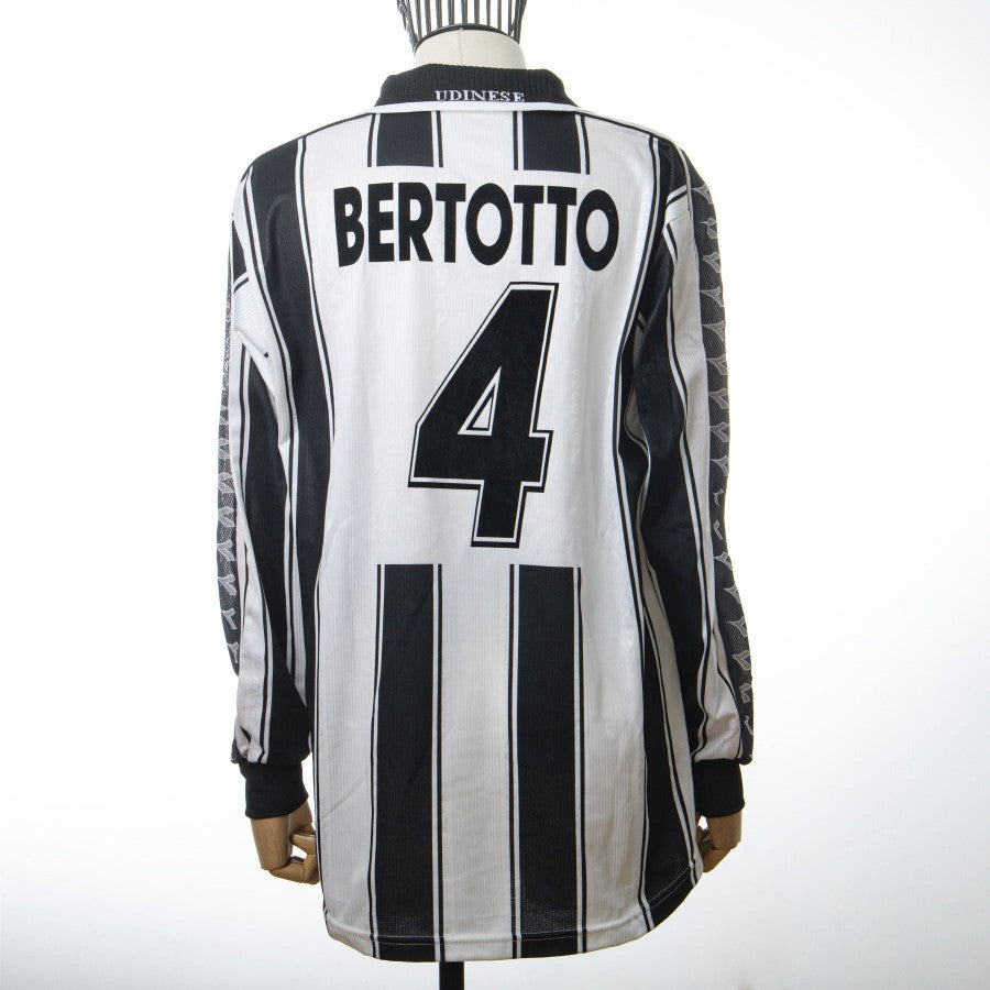DIADORA サッカーシャツ BERTOTTO 4ウディネーゼ実用着選手 Udinese home shirt ml Diadora Bertotto 4 2000/2001