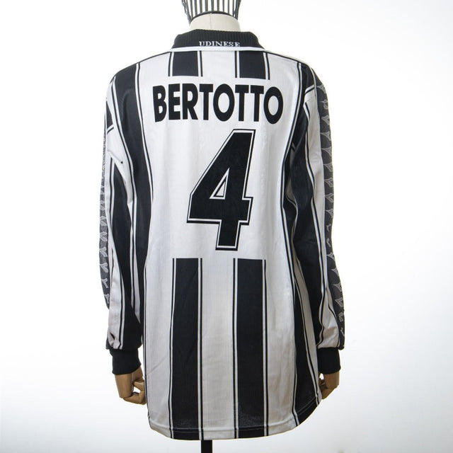 maglia home udinese ml diadora bertotto 4 2000/2001   by DIADORA - Home