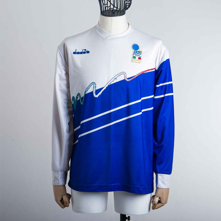 italy diadora training jersey world cup 90