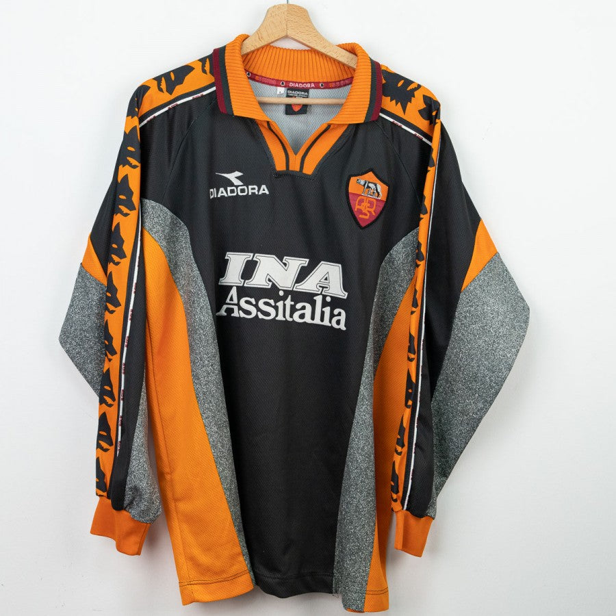 1998/1999 third roma diadora totti 10 jersey