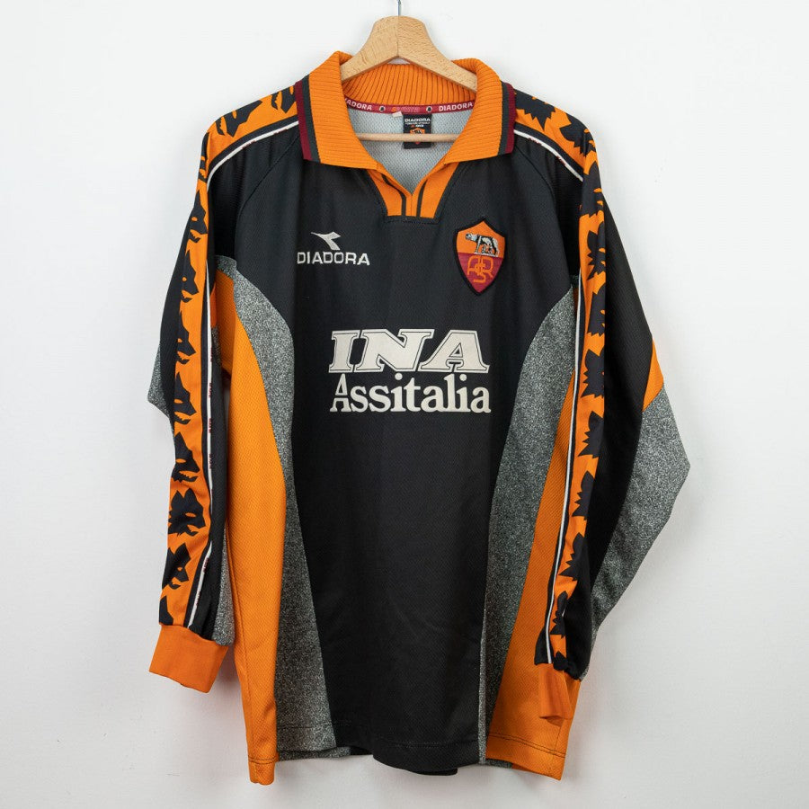 Maillot AS Roma Third Totti 2003-2004 - Diadora Vintage - Taille XL - Original