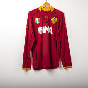 Maglia Home As Roma Kappa Montella n9 2000/2001