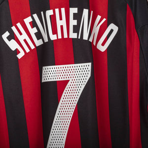 Maglia Home Ac Milan Adidas Shevchenko n7 2002/2003
