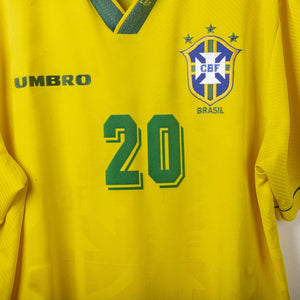 Maglia Home Brasile Ronaldo 20 Umbro Mondiale 1994