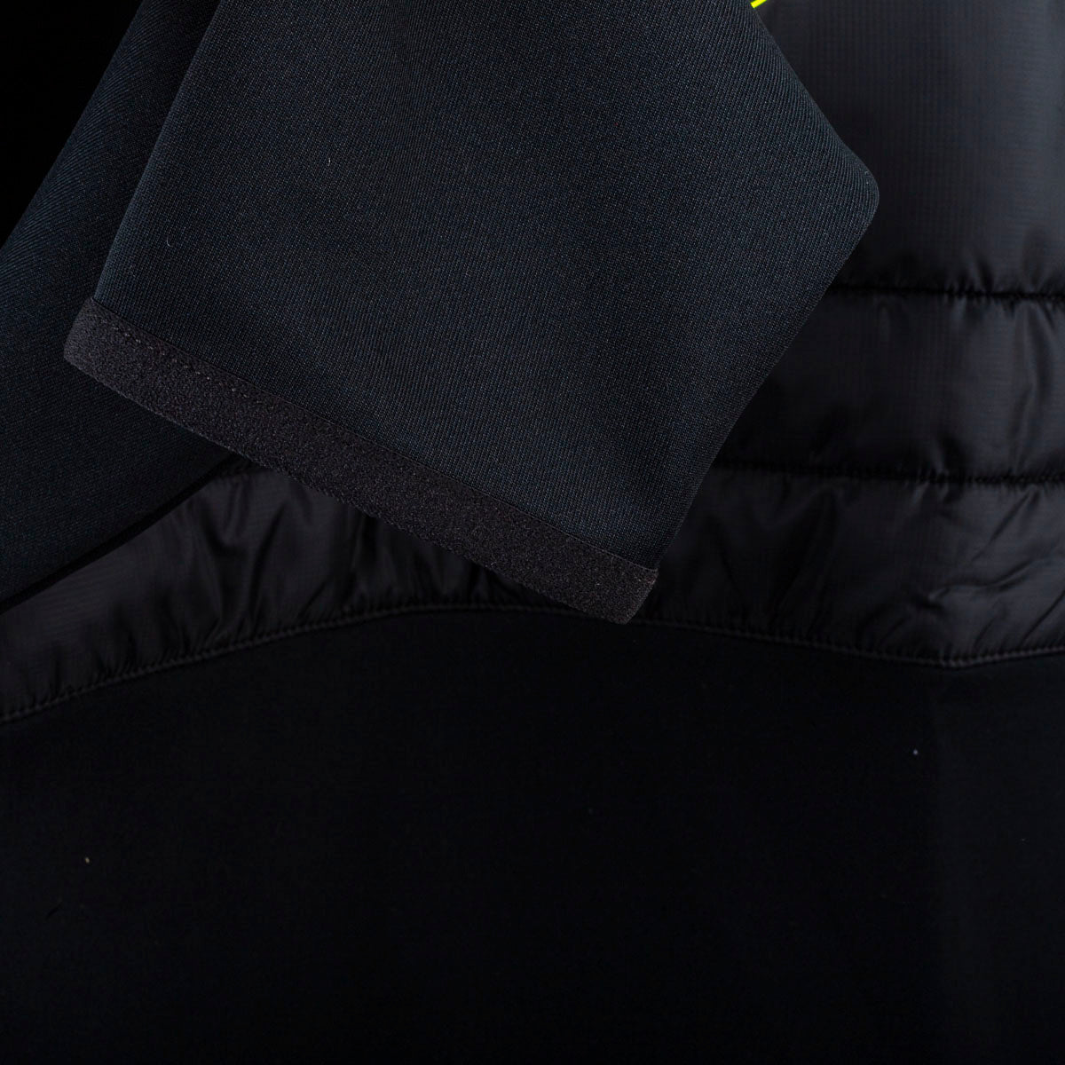 Felpa 1/2 Zip Nera Fluo Lazio Mizuno 2025/2026