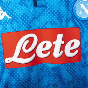 Maglia Home Uefa Napoli Kappa Insigne 24 ml 2019/2020