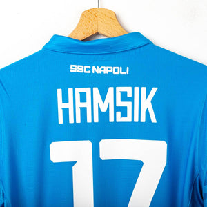 Maglia Home Napoli Kappa Hamsik n17 2018/2019 67x46