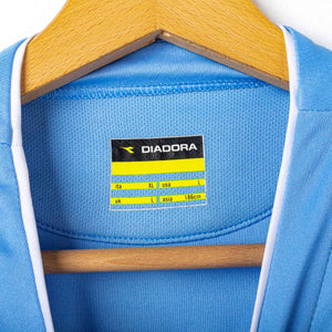 Napoli Diadora Home Shirt Lete Lavezzi 7 2007/2008