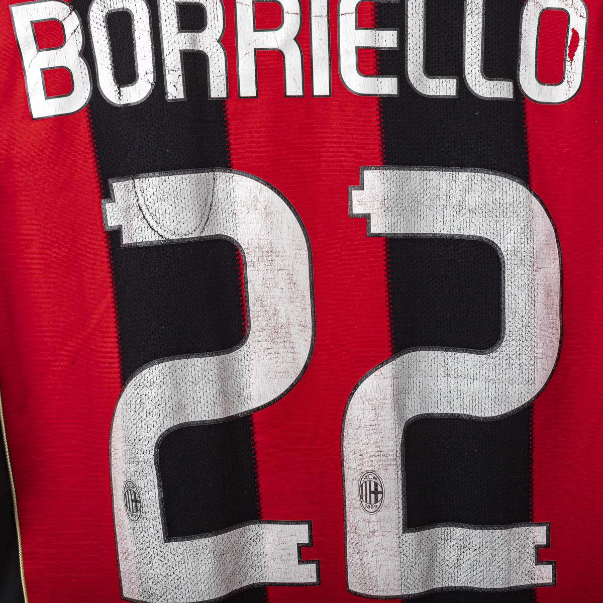 Maglia Home Milan Adidas Borriello n22 2010/2011