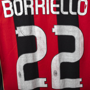 Maglia Home Milan Adidas Borriello n22 2010/2011
