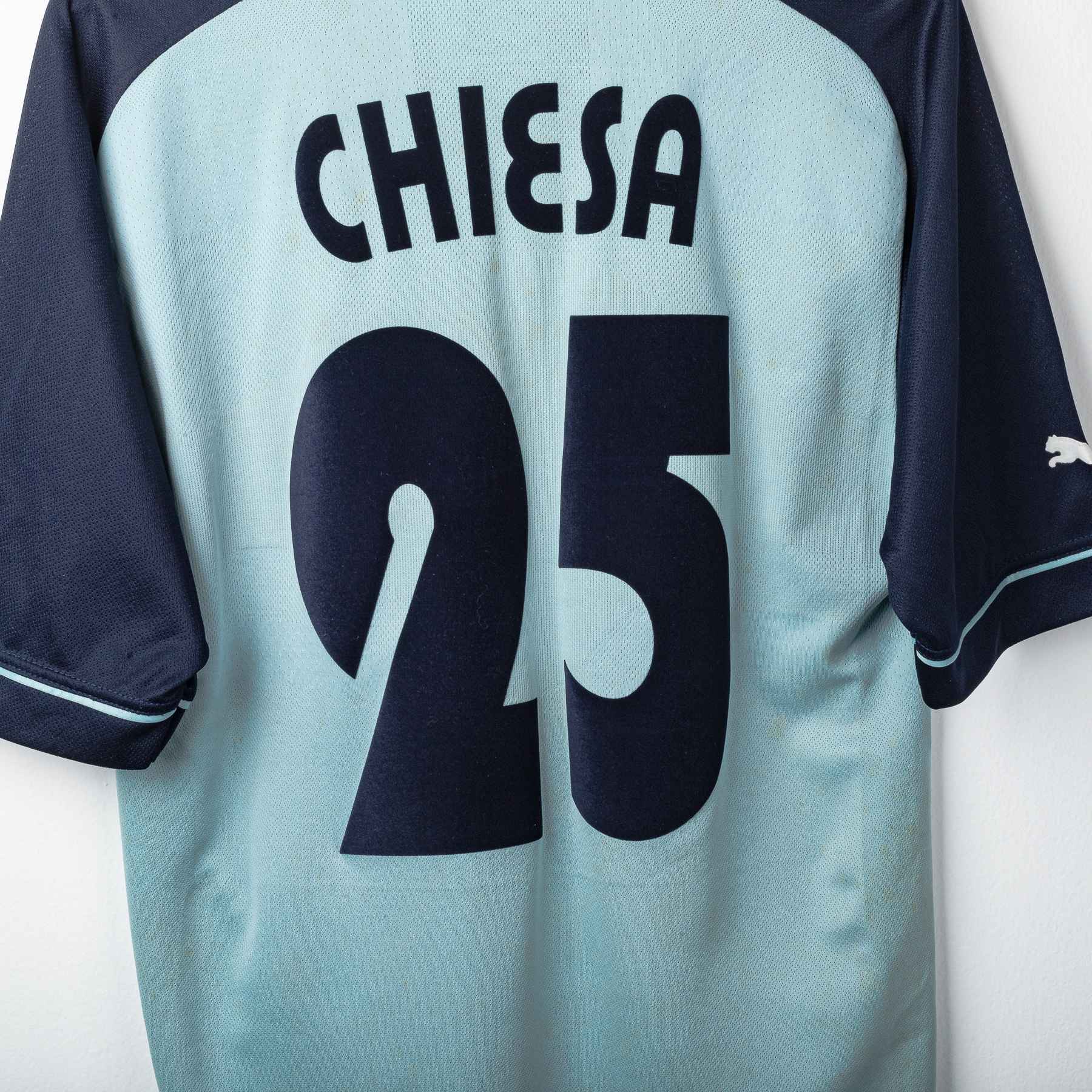PUMA　S.S. LAZIO 02-03 AWAY NO.25 CHIESA Lazio Puma Chiesa 25 Special Jersey 2002/2003