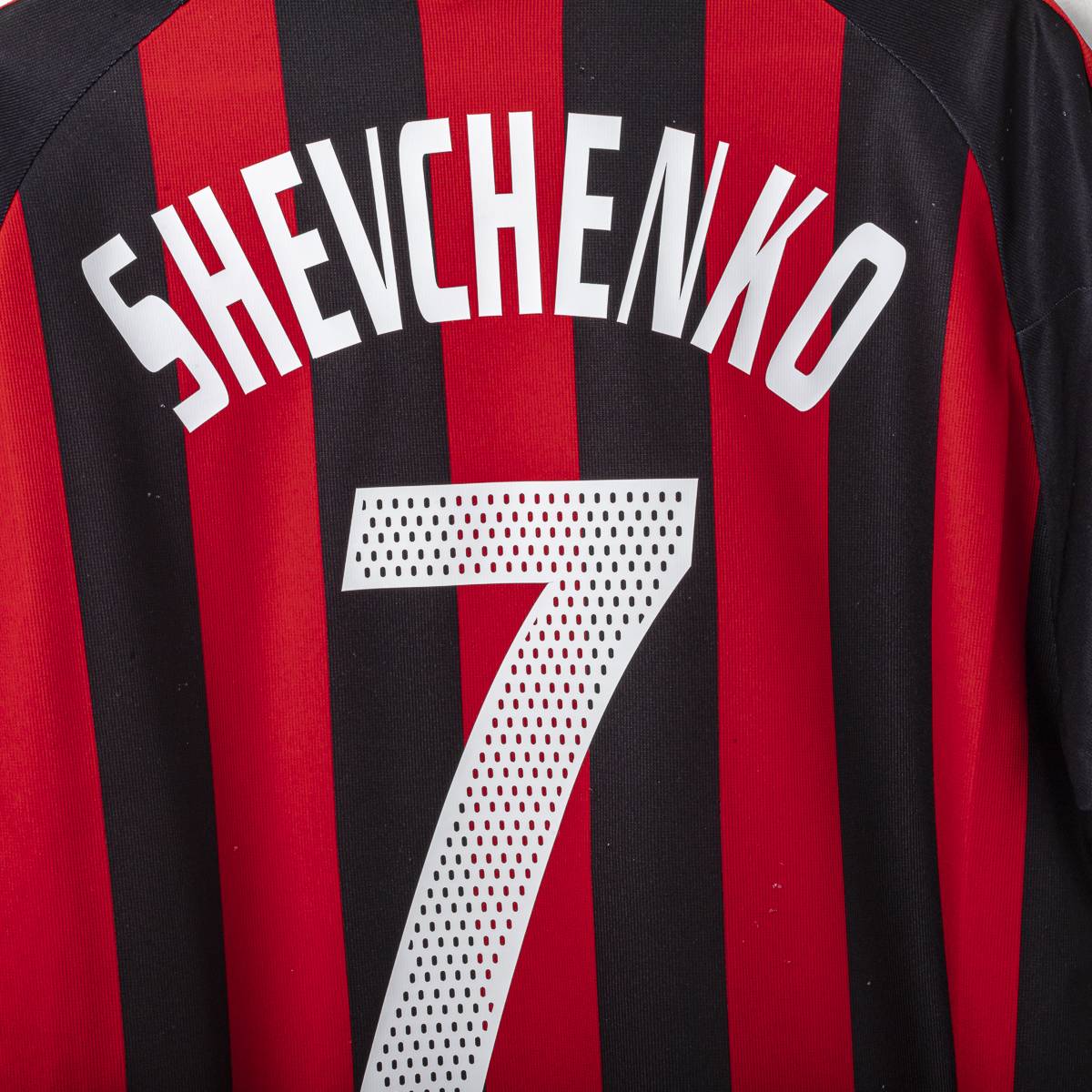 Maglia Home Milan Adidas Shevchenko n7 2002/2003