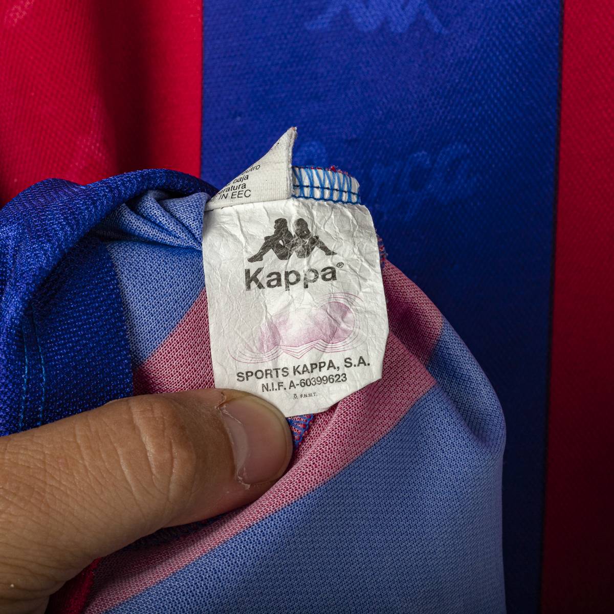 Maglia Home Barcellona Kappa Ronaldo n9 1996/1997 71x58