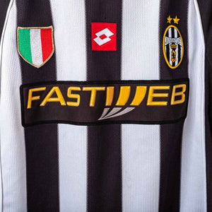 Juventus Lotto Fastweb Thuram 21 2002/2003 Home Shirt
