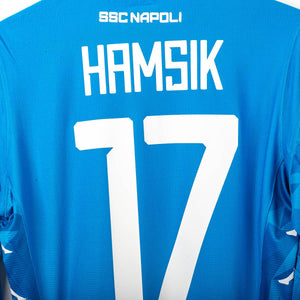 Maglia Home Napoli Kappa Hamsik n17 2018/2019 67x46