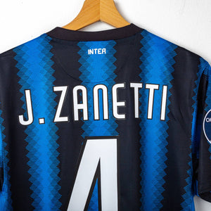Maglia Home Inter Nike J. Zanetti 4 2010/2011