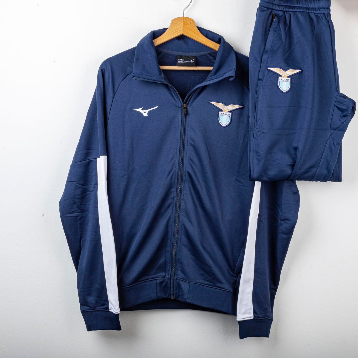 Tuta Travel Ss Lazio Blu Mizuno 2025/2026