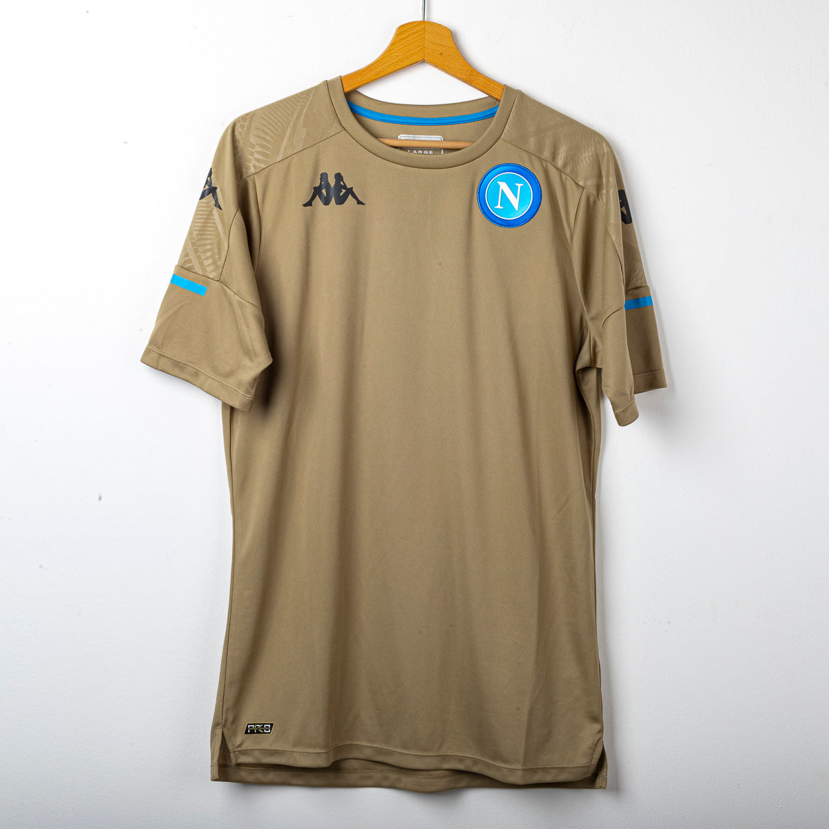 T-shirt Allenamento Napoli Kappa Beige 2020/2021