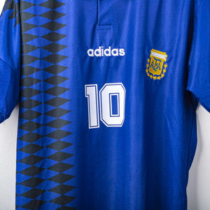Maglia Away Argentina Adidas Maradona 10 Usa 1994