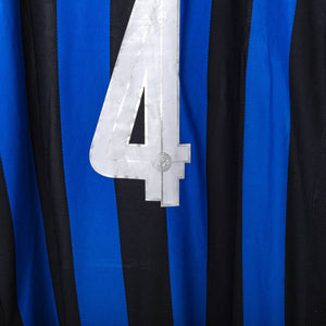 Maglia Home Inter Nike Zanetti 4 2007/2008  79x52
