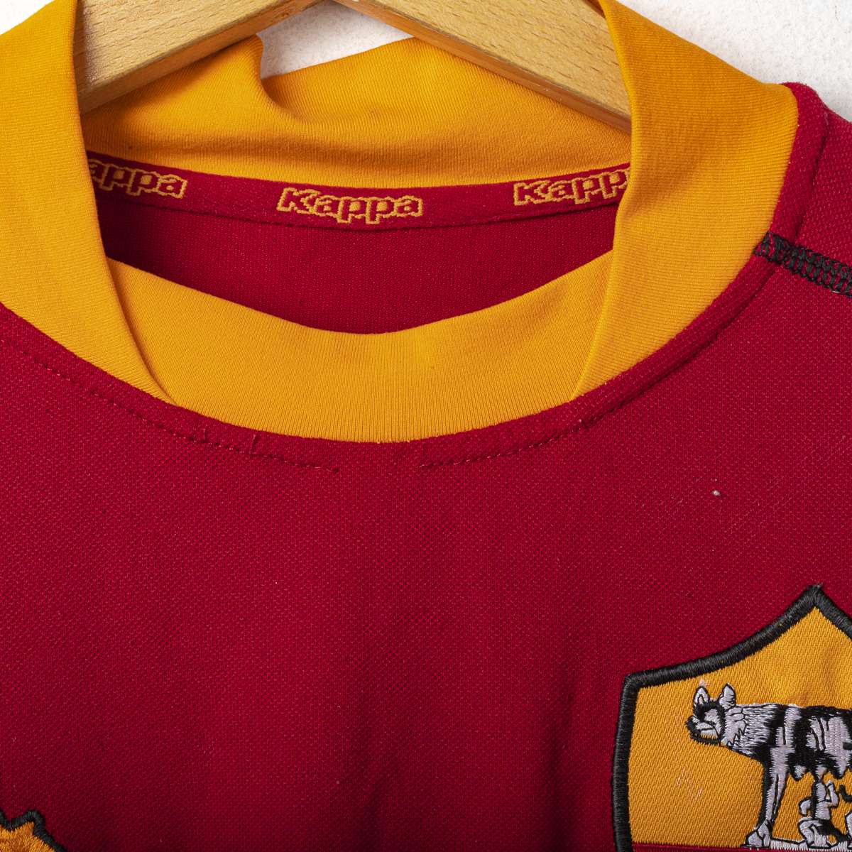 Maglia home As Roma Kappa Mazda 2002/2003