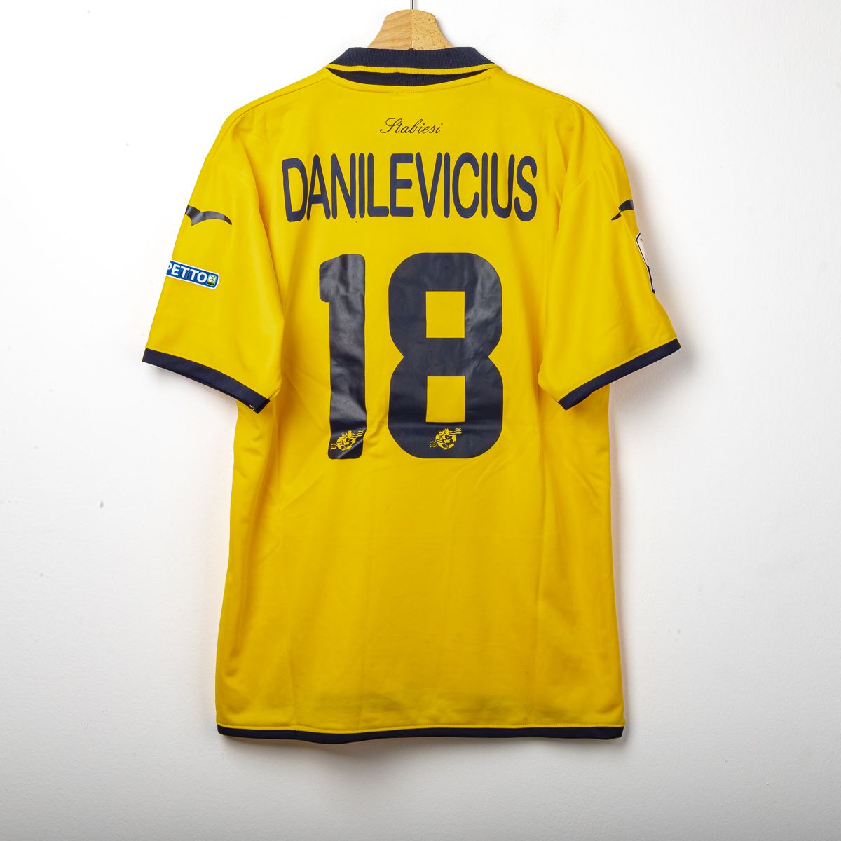 Maglia Home Juve Stabia Fly Line Danilevicius 9 2012/2013