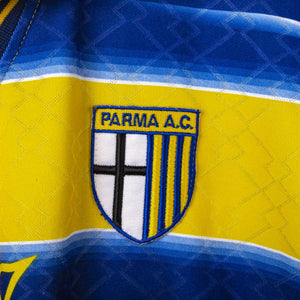 Maglia Home Parma Lotto Parmalat Asprilla 10 1998/1999