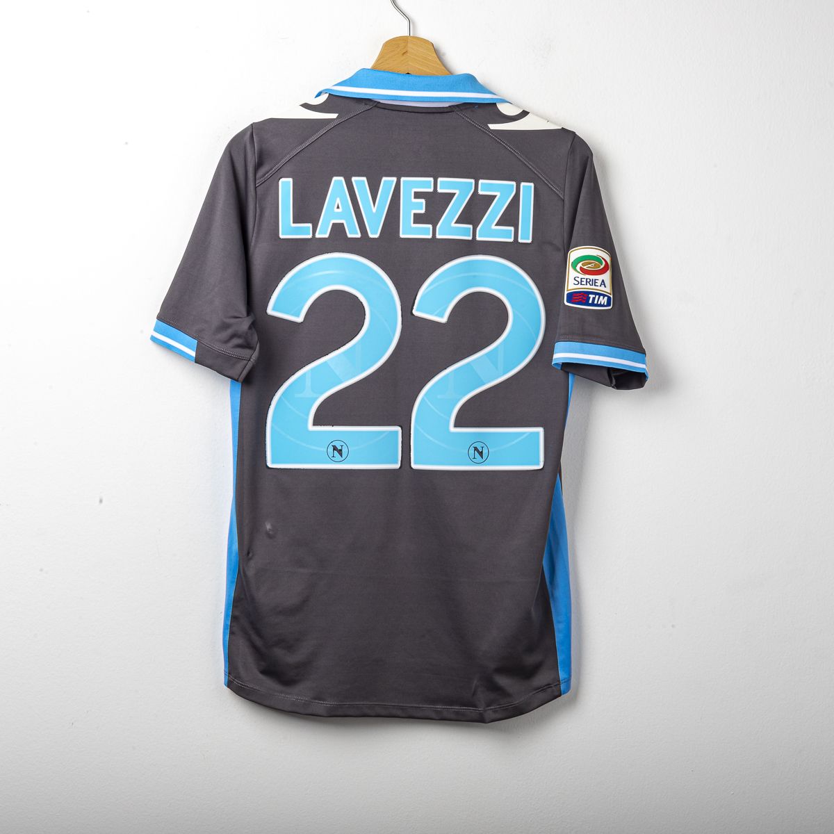 Maglia Away Napoli Macron Lavezzi n22 2011/2012