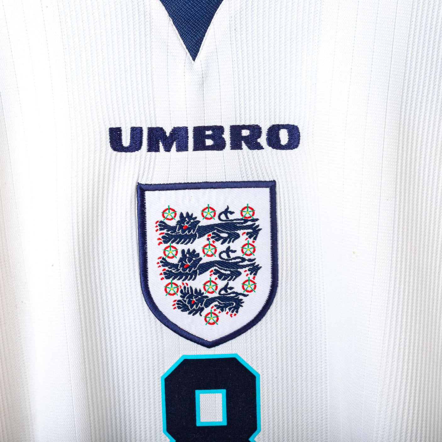 Maglia Away Inghilterra Umbro Gascoigne 8 1996