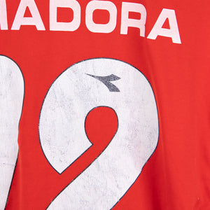 Pettorina Tv Napoli Diadora 72 2006/2007